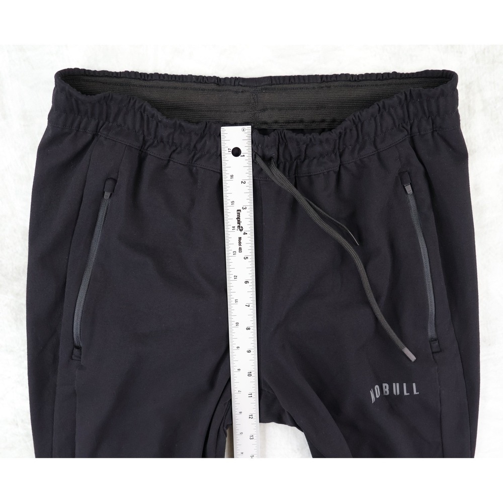 NOBULL Jogger Pants Mens Medium Black 28" Inseam Tapered Training Sweatpants - Picture 11 of 12